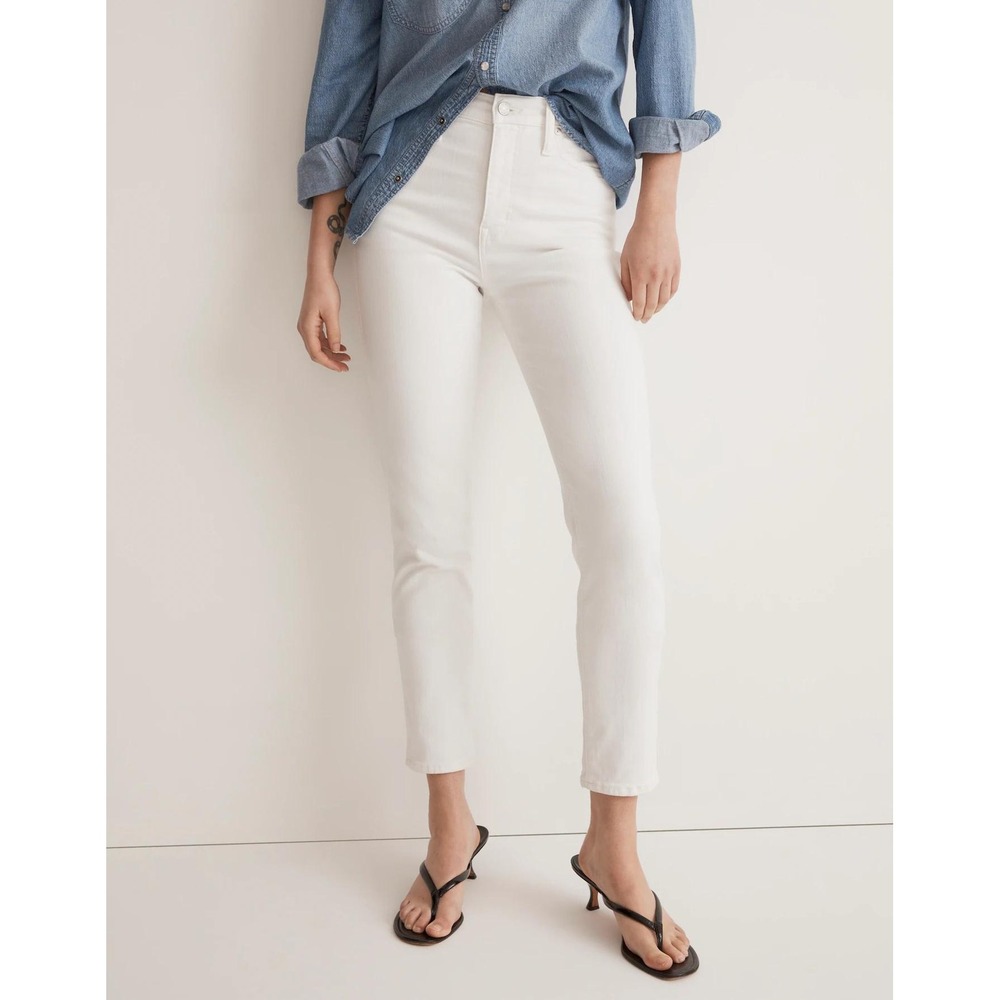 NWT New‎ Madewell Stovepipe High Rise Stretch Jeans
